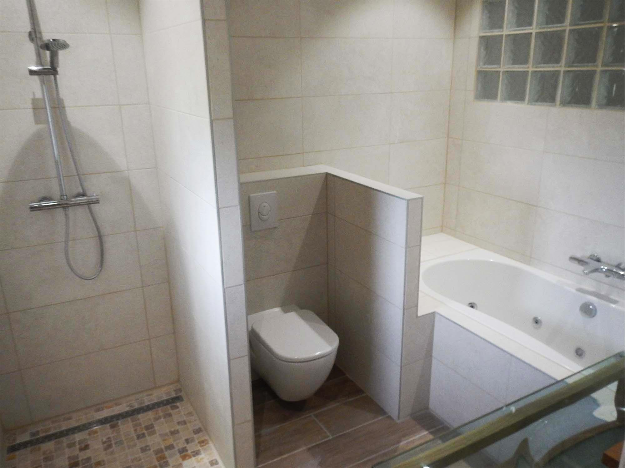 salle-de-bain placo carrelage isolation